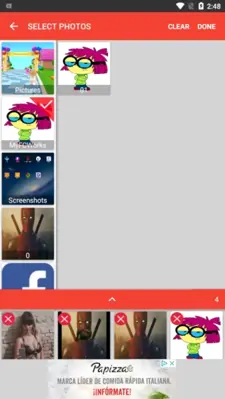 flipagram video maker + music (Slideshow Video) android App screenshot 0